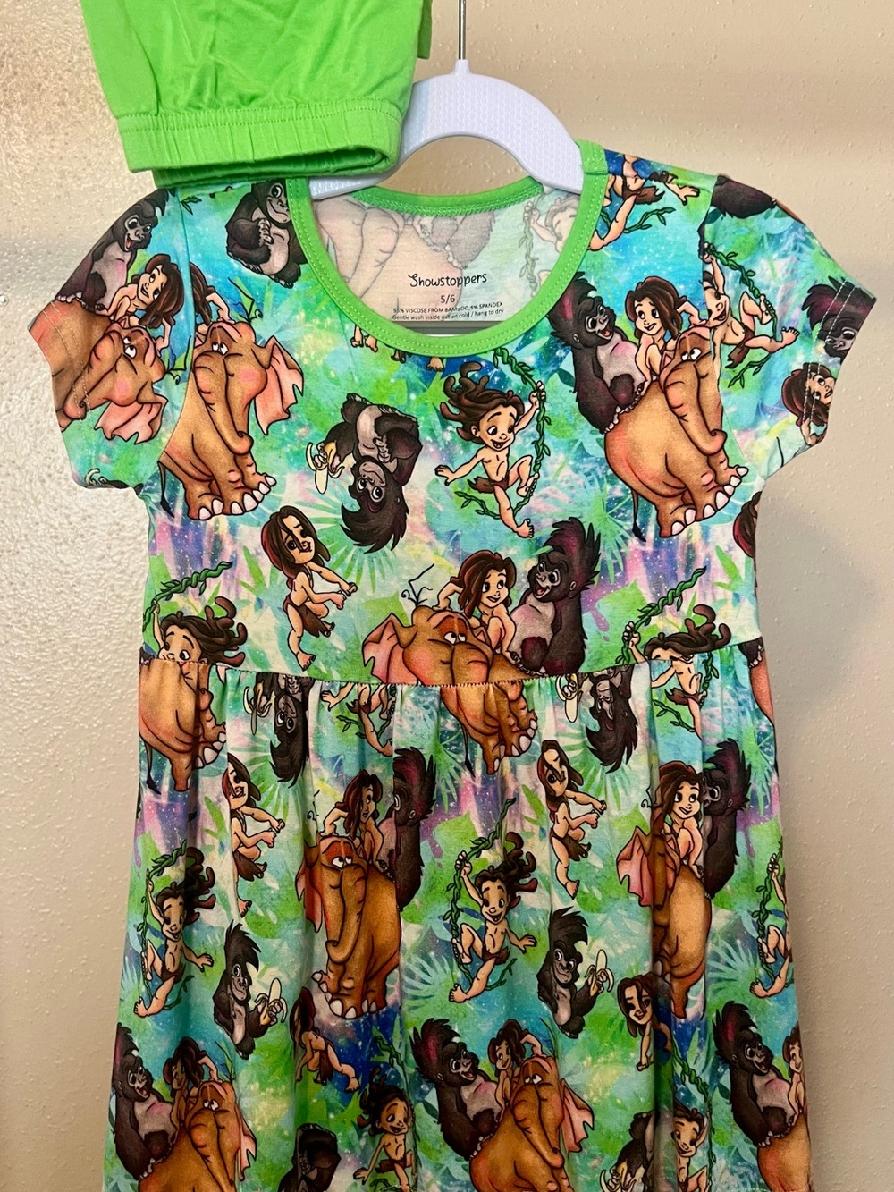 5/6 Showstoppers Tarzan Peplum & Shorts
